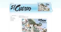 Desktop Screenshot of elcuervo.uprag.edu