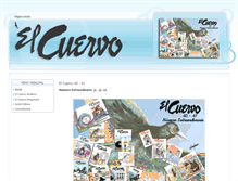 Tablet Screenshot of elcuervo.uprag.edu